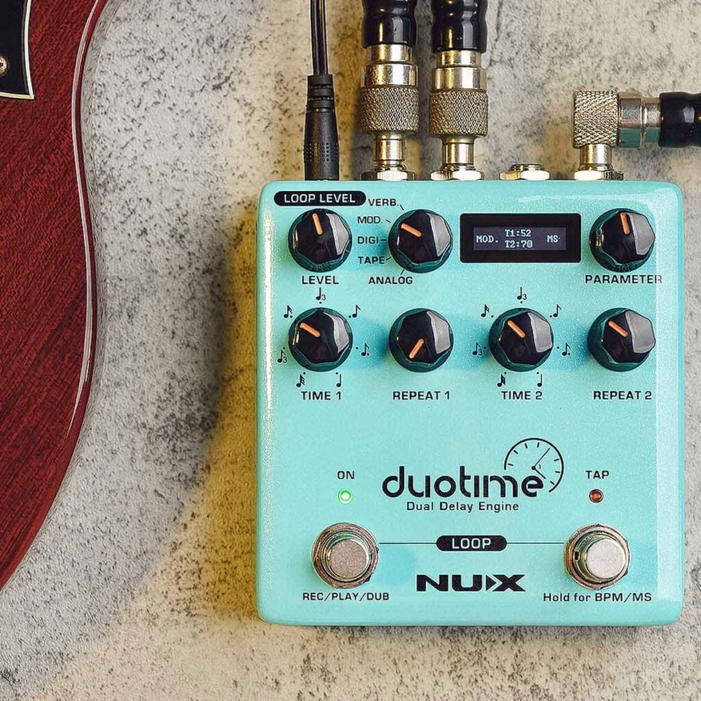 Nux Duotime Stereo Delay Pedal
