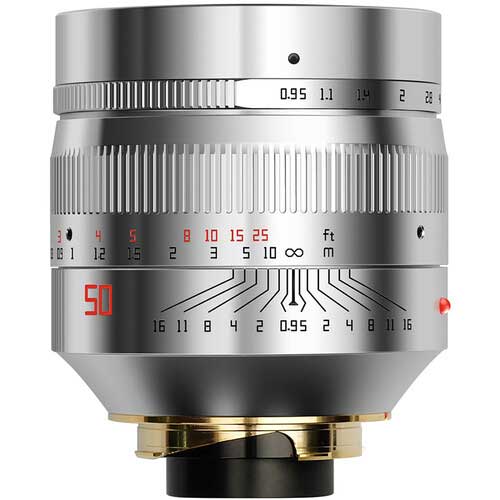 TTArtisan 50mm F0.95 Silver for Leica M