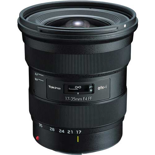 Tokina atx-i 17-35mm f/4 FF wide angle lens 