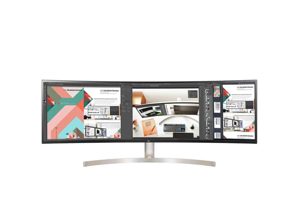 LG UltraWide 49WL95C-WE 49 inch Curved Monitor