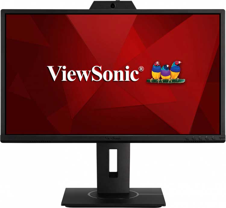 viewsonic VG2440V computer monitor with camera