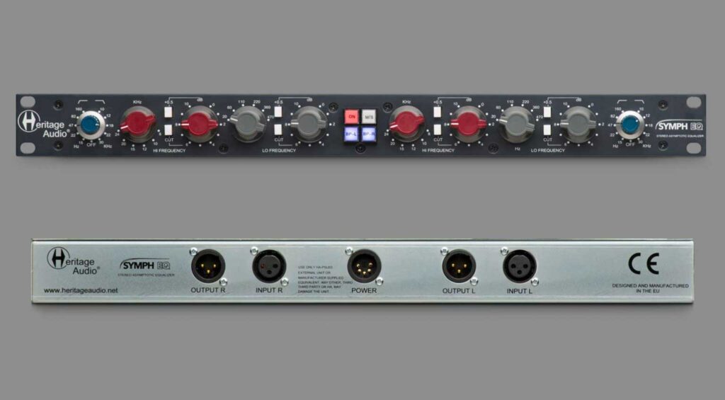 Heritage Audio Symph EQ asymptotic Stereo Equalizer 