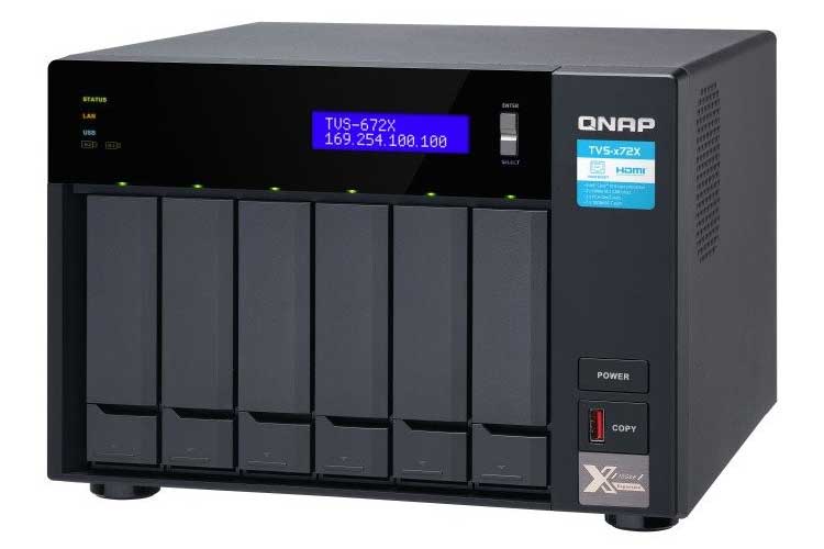 QNAP TVS-872X NAS Drives