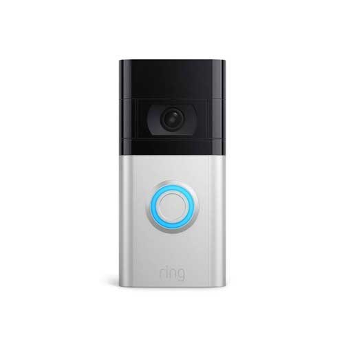 Smart Home Security: Video Doorbell 4 and Floodlight Cam Wired Pro from Ring