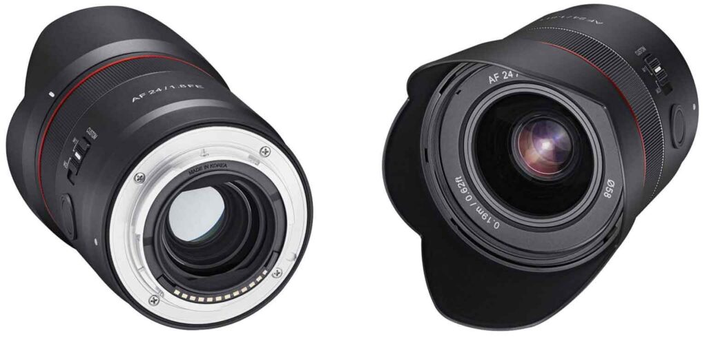 Rokinon 24mm F1.8 AF For Sony E Mount