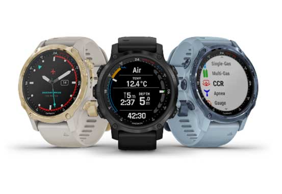 Garmin Descent MK2s Watch-Style Dive Computer Smartwatch for Diving