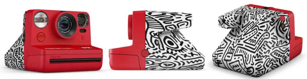 Polaroid Now Keith Haring artworks instant print camera