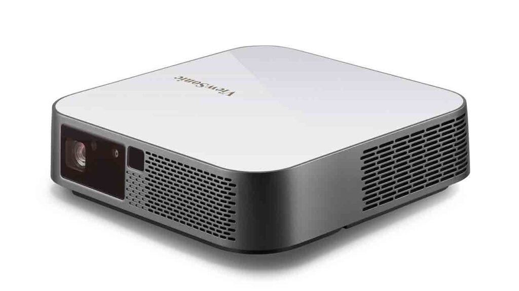 ViewSonic M2e mini projector for home 