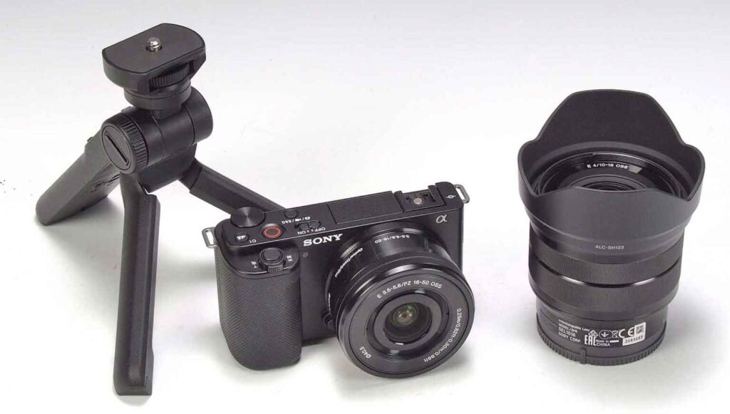 Sony ZV-E10 mirrorless camera for vloggers