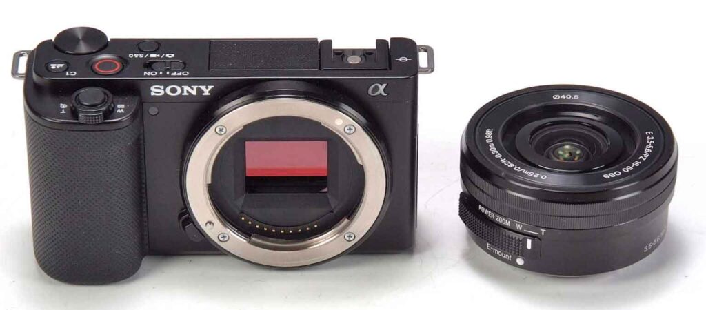 Sony ZV-E10 mirrorless camera for vloggers