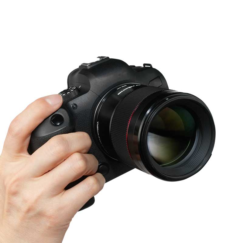Yongnuo YN 85mm F1.8R DF DSM lens for Canon RF