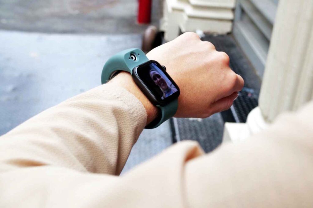 Wristcam watch band for Apple Watch