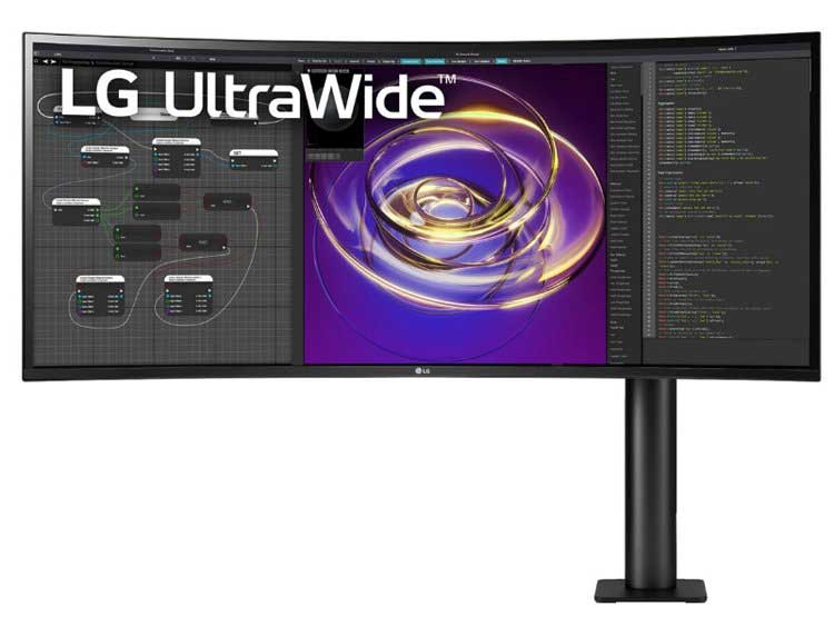 LG ultrawide curved computer monitors