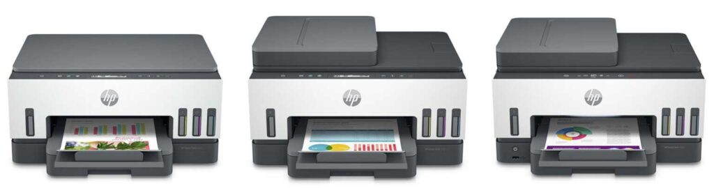 HP Smart Tank 7000 HP inkjet printers