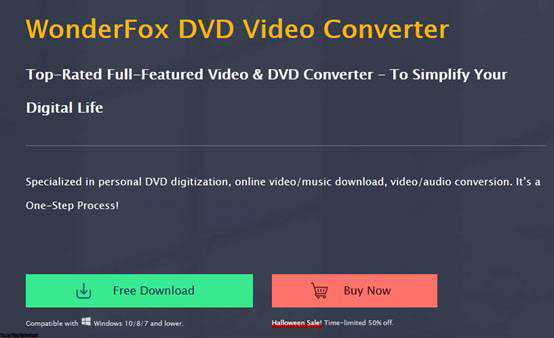 WonderFox DVD Video Converter DVD to MP