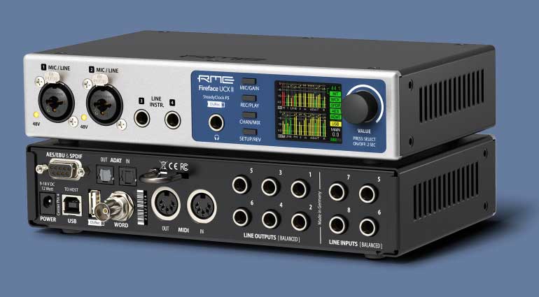 RME Fireface UCX II best audio interface