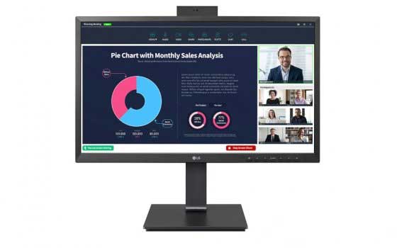 LG 24BP750C office monitor