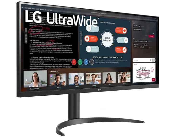 LG UltraWide monitor 34WP550-B