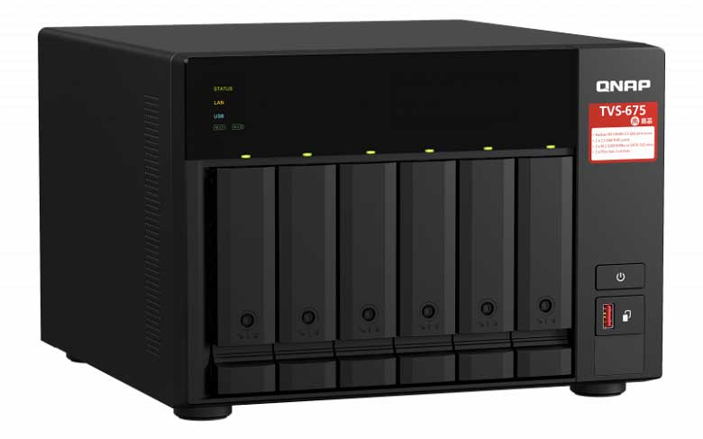QNAP TVS-675 NAS network attached storage