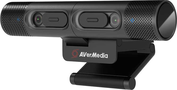 AVerMedia PW313D DualCam webcam with microphone