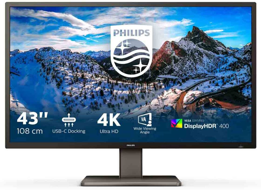 Philips 439P1 Best 4K monitor