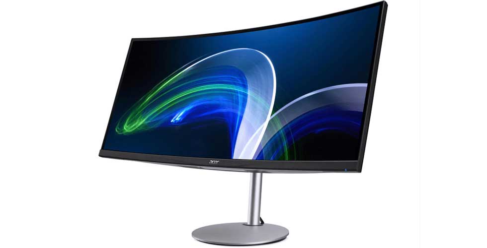 Acer CB342CUR large curved monitor