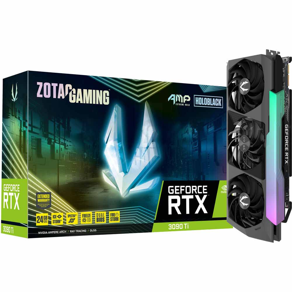 Zotac GeForce RTX 3090 Ti AMP Extreme Holo Gaming Graphics Card