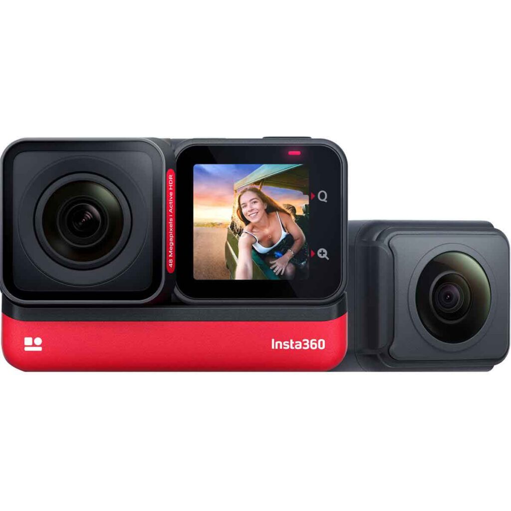 Insta360 ONE RS 360 degree action cameras