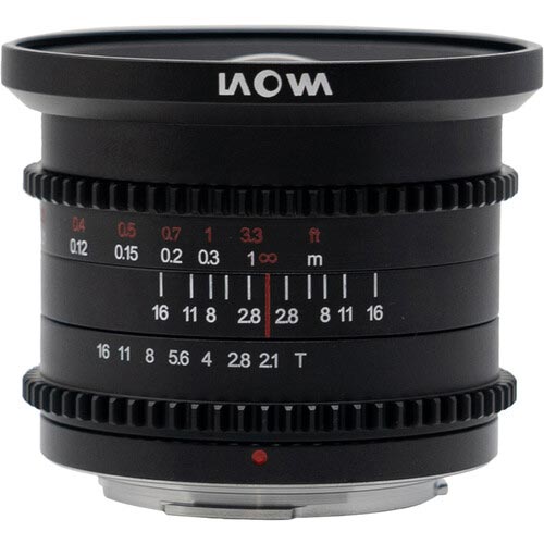 Laowa 6mm T2.1 Zero-D MFT Cine lens