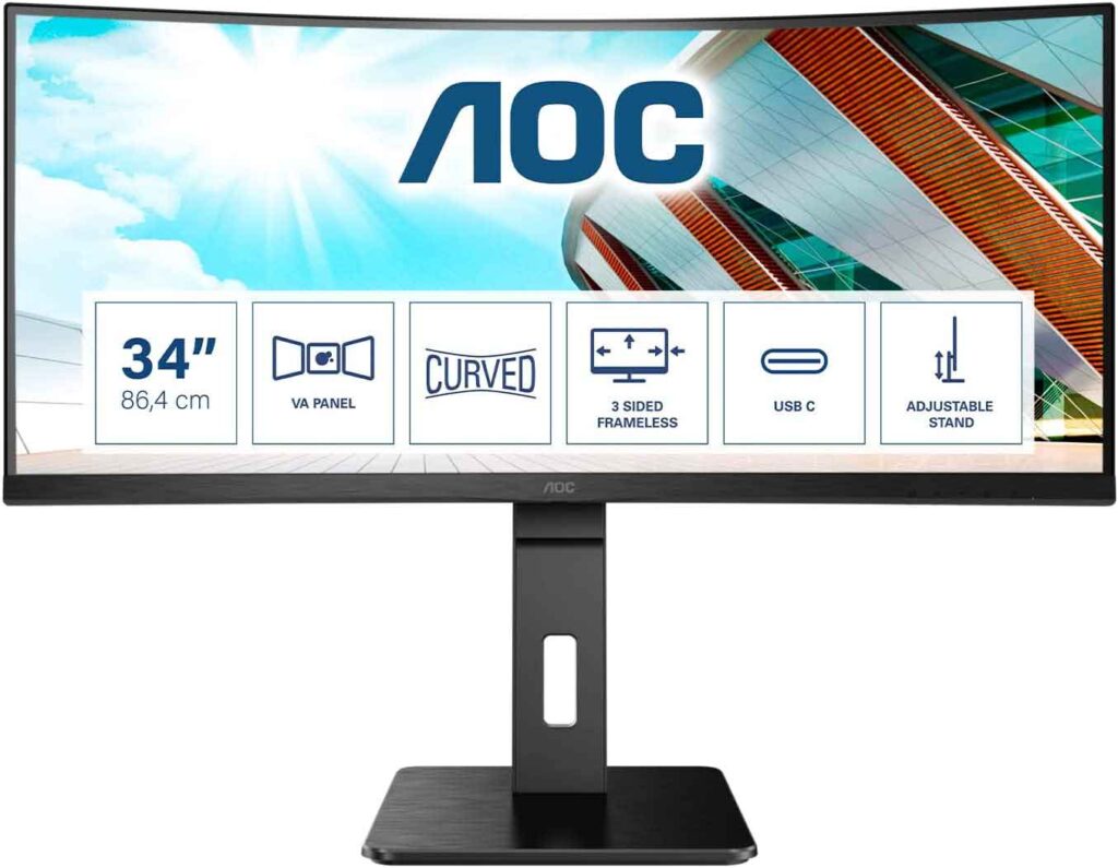 AOC CU34P2C 34 inch Curved Monitor