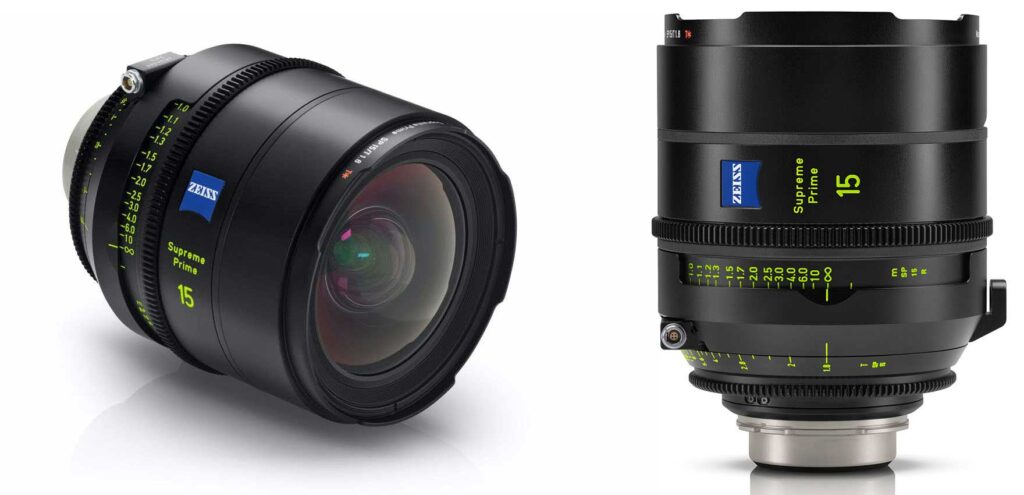 ZEISS Supreme Prime 15mm T1.8 Cine Lens