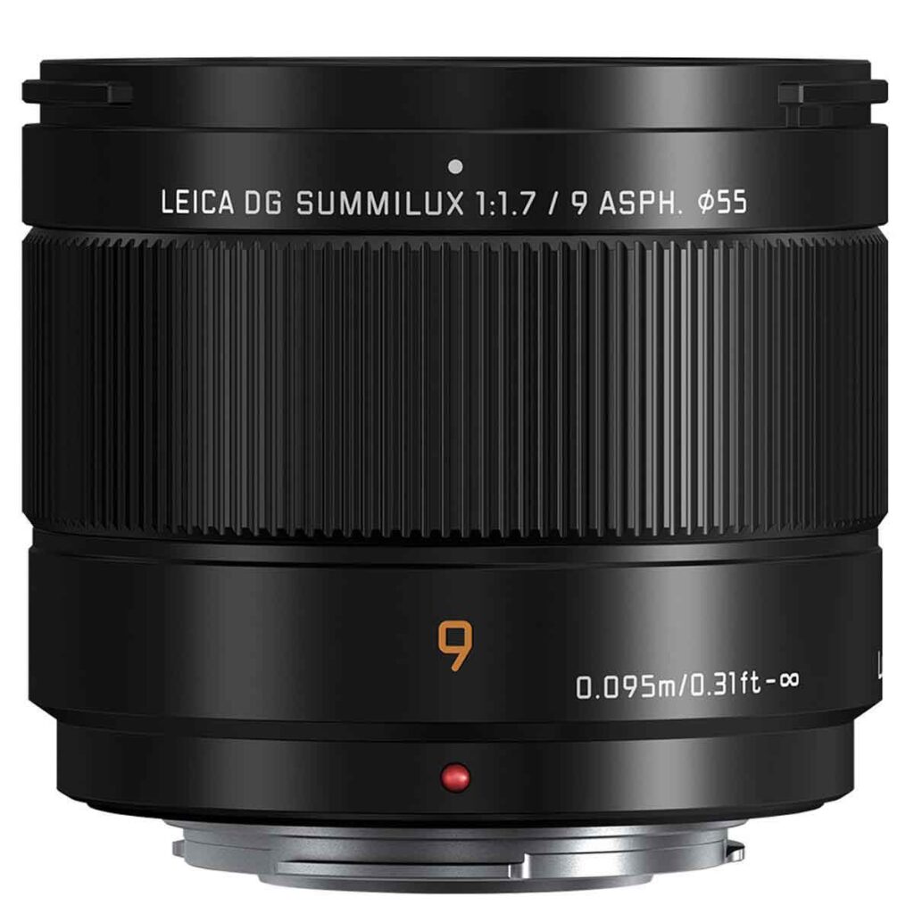 Panasonic Leica DG Summilux 9mm F1.7 for Micro Four Thirds