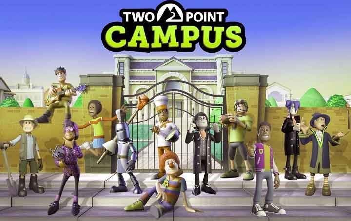 simulation video game Two Point Campus