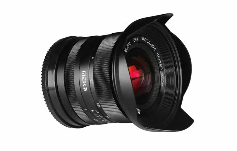Meike 12mm F2.0 manual focus wide angle lens