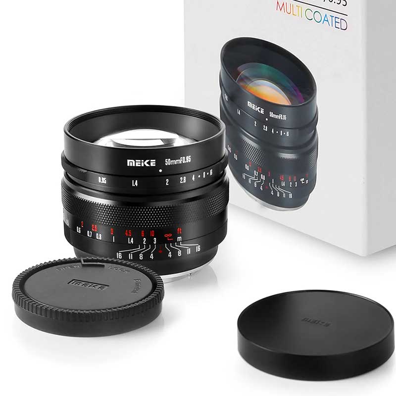 Meike 50mm F0.95 lens for APS-C cameras
