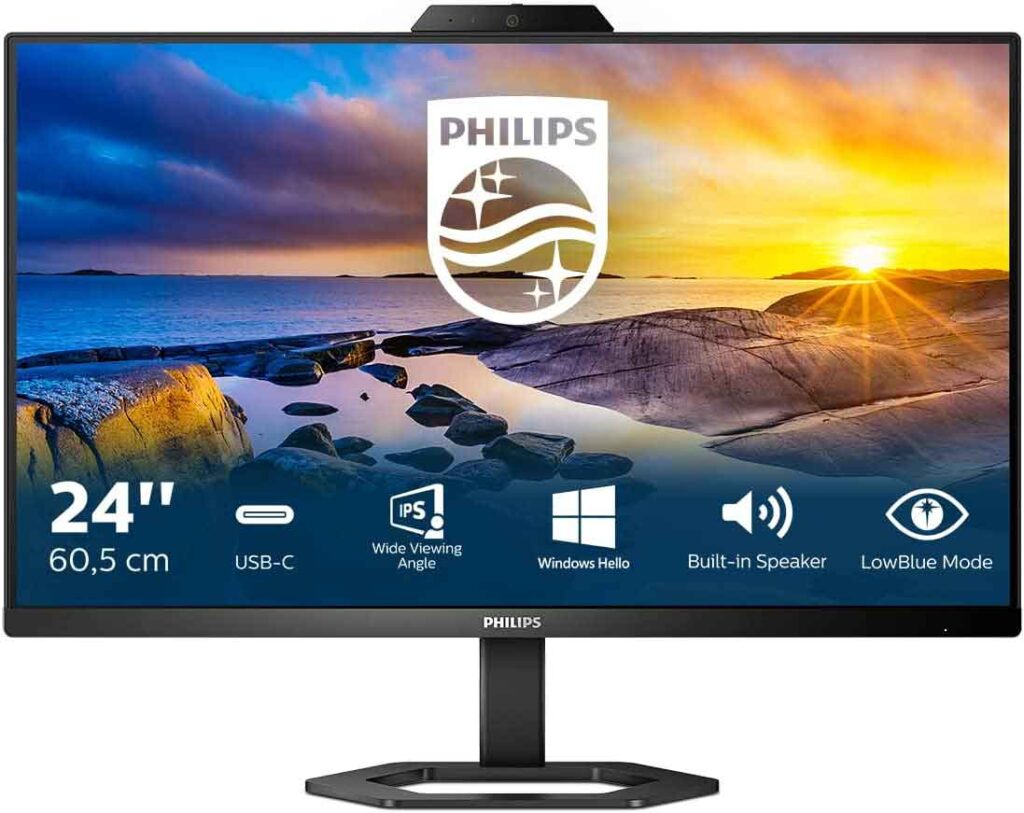 Philips 24E1N5300HE best 24 inch monitor
