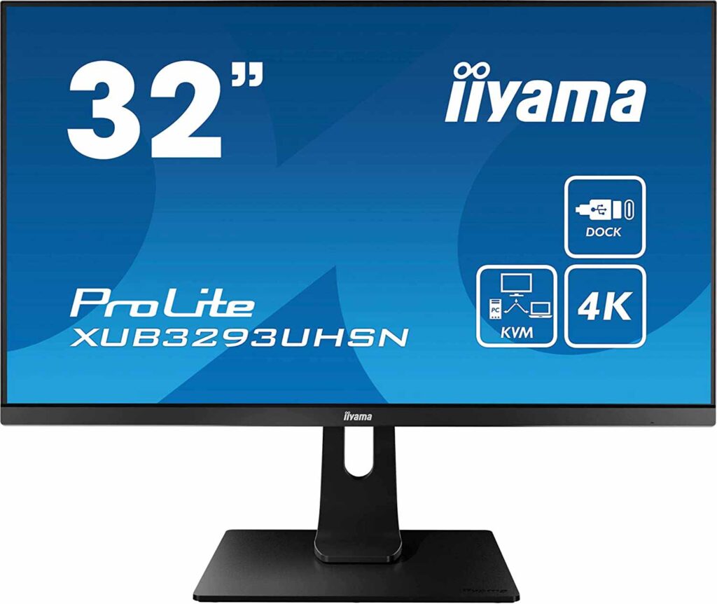 iiyama XUB3293UHSN best 4K 32 inch monitor