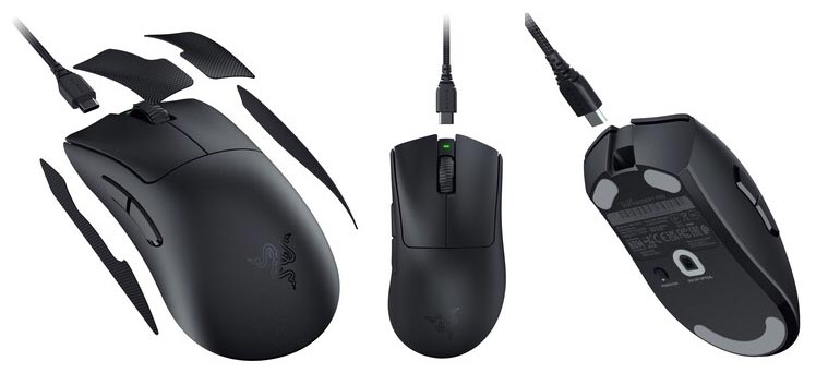 Razer DeathAdder V3 Pro lightweight wireless gaming mouse