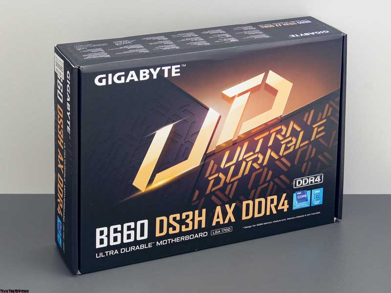 Gigabyte B660 DS3H AX DDR4 Review