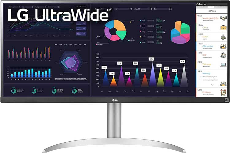 LG 34WQ65X-W UltraWide monitor