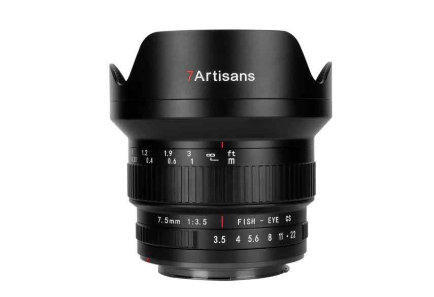 7Artisans 7.5mm F3.5 Canon Fisheye Lens
