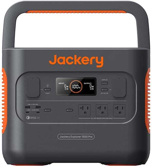 Jackery Explorer 1500 Pro best solar power generator system