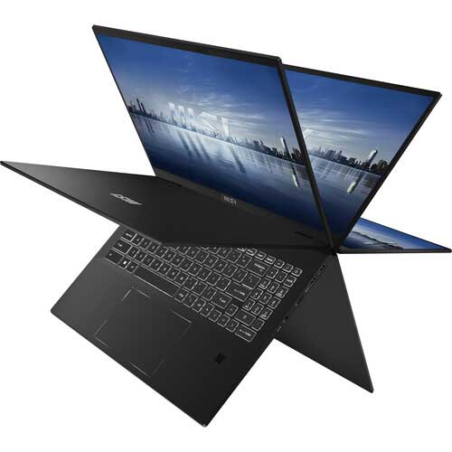 MSI Summit E14 Flip Evo 2023 tablet laptop hybrid i7-1360P