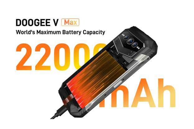 Doogee V Max rugged military smartphone