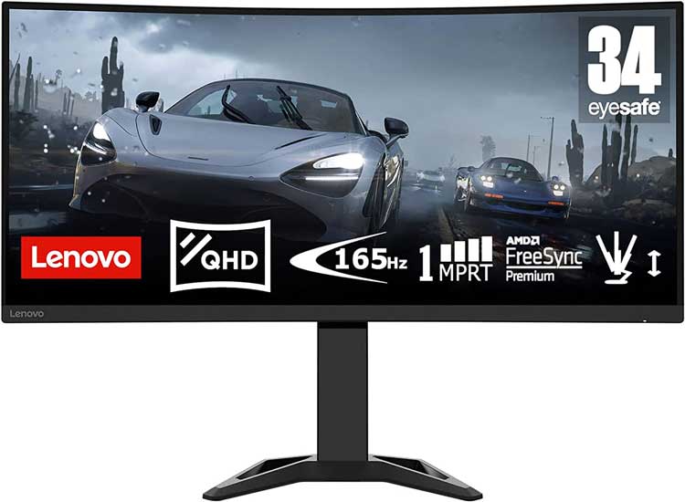 Gaming on a 34 inch curved monitor Lenovo G34w-30