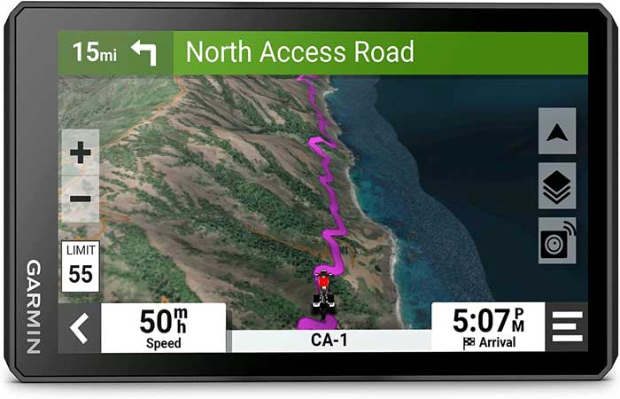 Motorcycle nav system Garmin zumo XT2