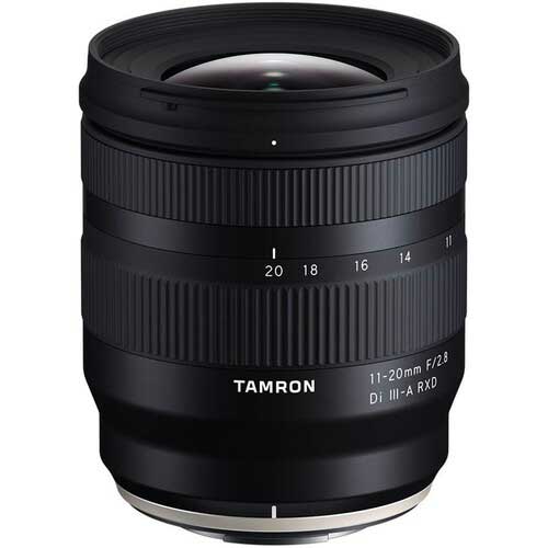 Tamron 11-20mm f2.8 Di III-A RXD lens Fujifilm X