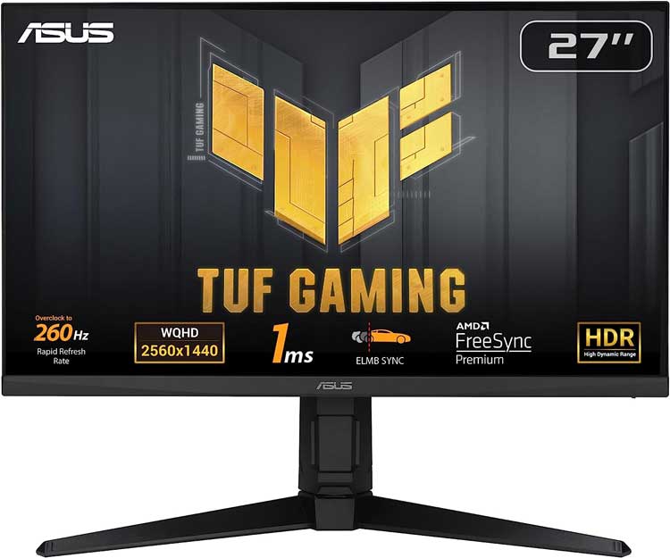 ASUS VG27AQML1A best budget 240hz 1440p monitor