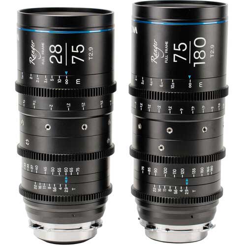 Laowa Ranger, movie lenses, Laowa Ranger 28-75mm T2.9, Laowa Ranger 75-180mm T2.9, 