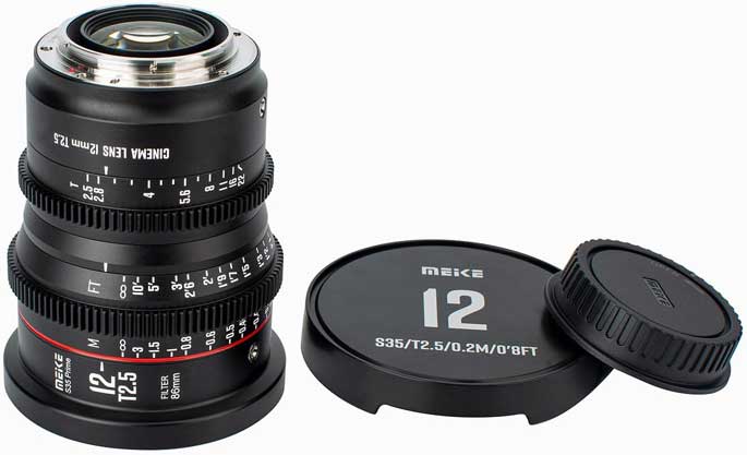 Meike 12mm T2.5 S35 Cine Lens